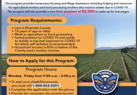 Riverside County Housing for the Harvest Program